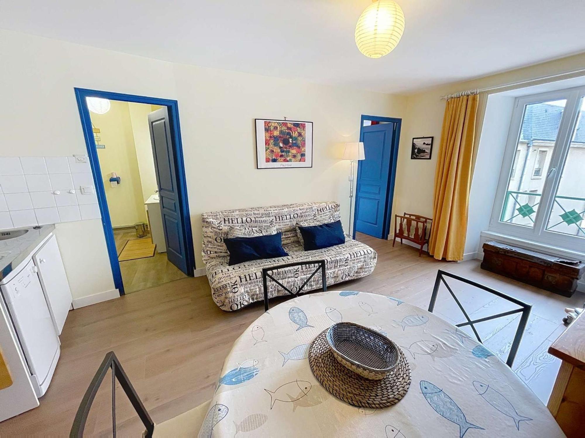 Apartamento T2 Avec Ascenseur, Hypercentre, A 50m De La Plage, Wifi, Tv Connectee, Linge En Option - Fr-1-361-4 Granville
